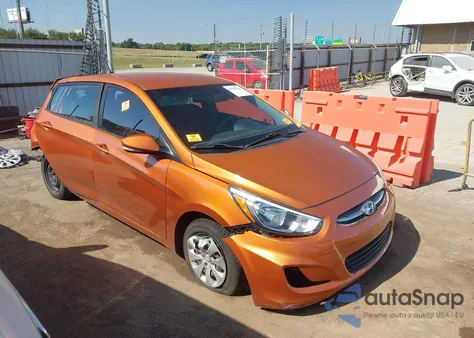 2016 Hyundai Accent Se z USA, uszkodzony, nr VIN KMHCT5AE7GU295933